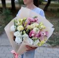 Букет эустомы  "Нежный микс"