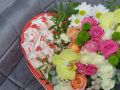 Коробка сердце сладости и радости размер L
