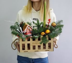 Композиция "Зимняя сказка"