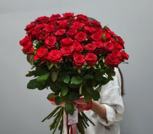 51 роза 70 см