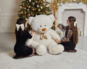 Мягкий медведь гигант 160см