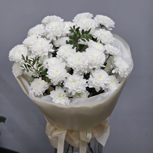 Хризантемы кустовые букет